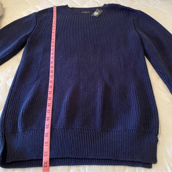 NWT Men’s Goodlife Shaker Knit Cotton Navy Sweater Size XXL - Picture 11 of 11